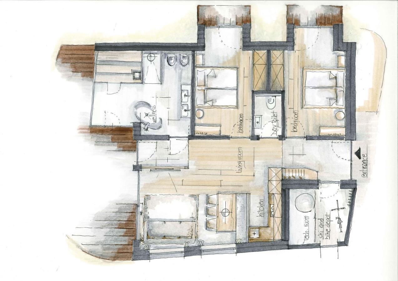 סיליאן Chalets Dolomit Royal מראה חיצוני תמונה